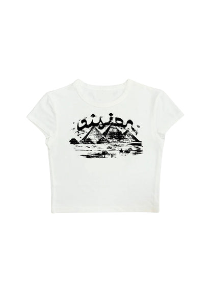 #CH008 Chill and out Women Crop Tee – 2025 SummerCollection - Chillout