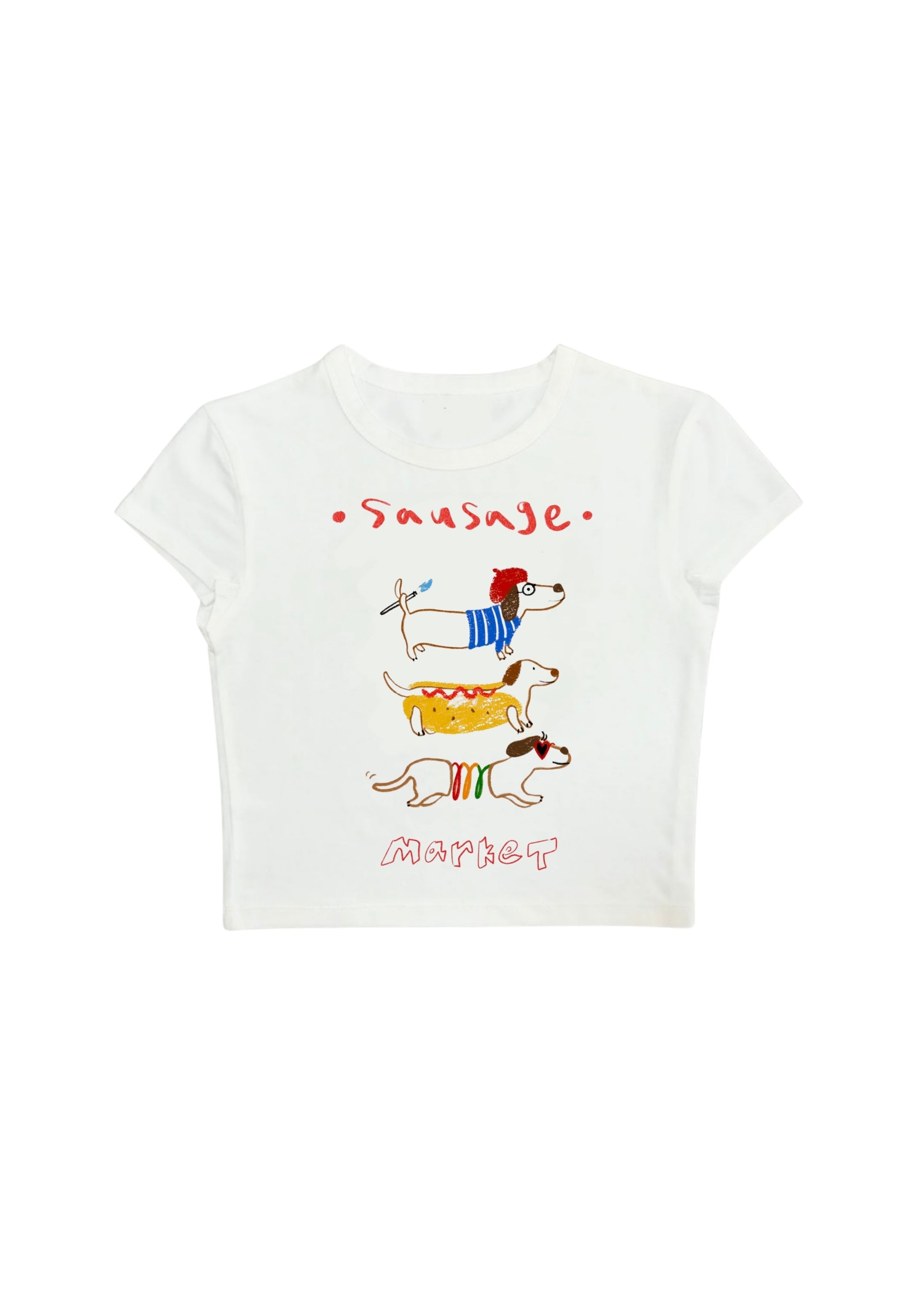 #CH096 Chill and out Women Crop Tee – 2025 SummerCollection - Chillout