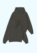 Chillandout Basic Hoodie – %100 Pamuklu Oversize Antrasit - Enicpet Premium Store