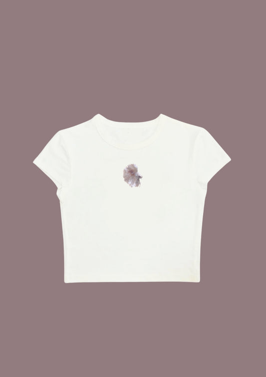 #CH108 chillandout Crop Tee Sweet breeze collection