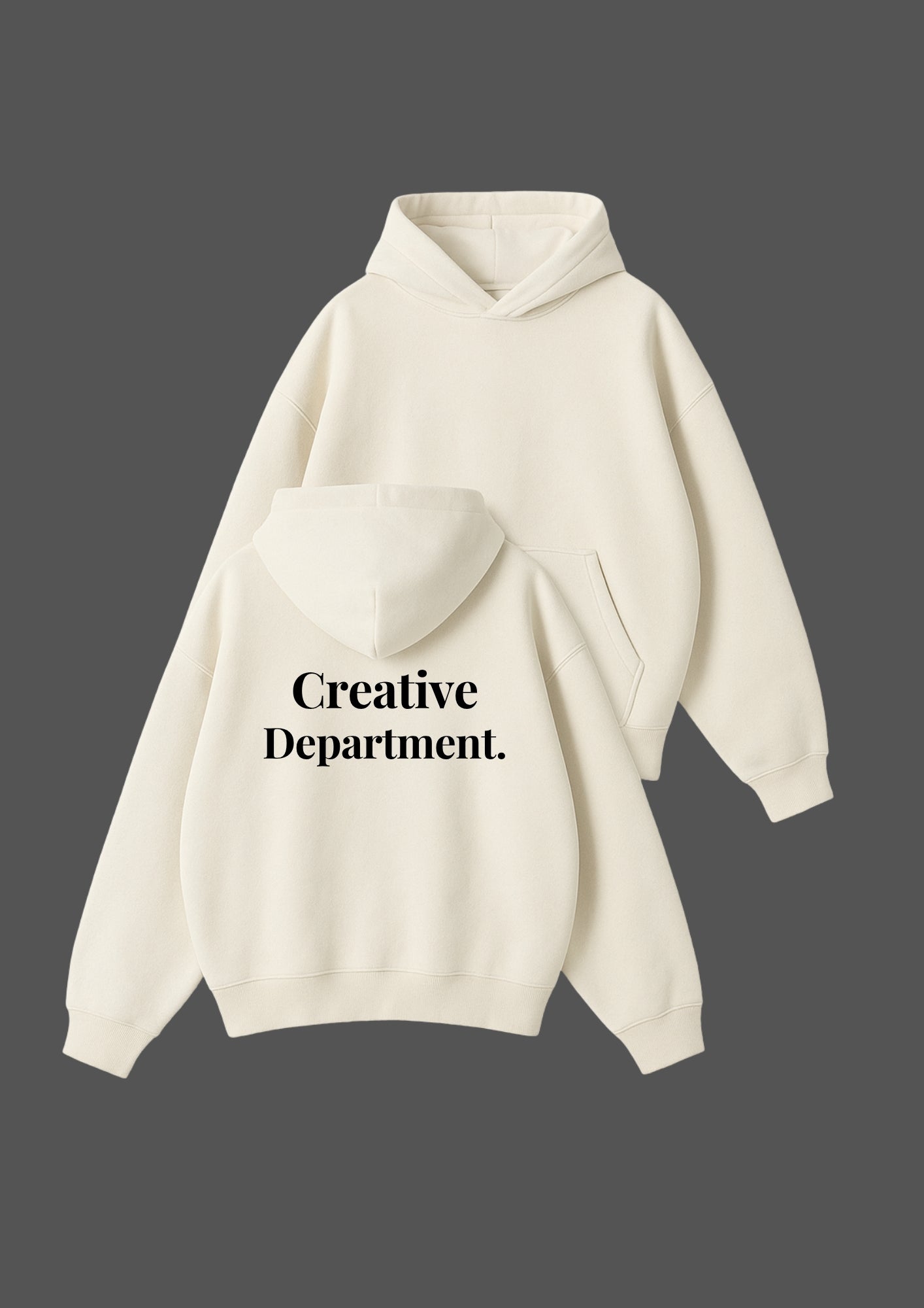 Chillandout Oversize Unisex Hoodie – %100 Pamuklu sweatshirt