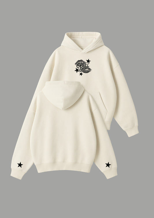 Chillandout Oversize Unisex Hoodie – %100 Pamuklu sweatshirt