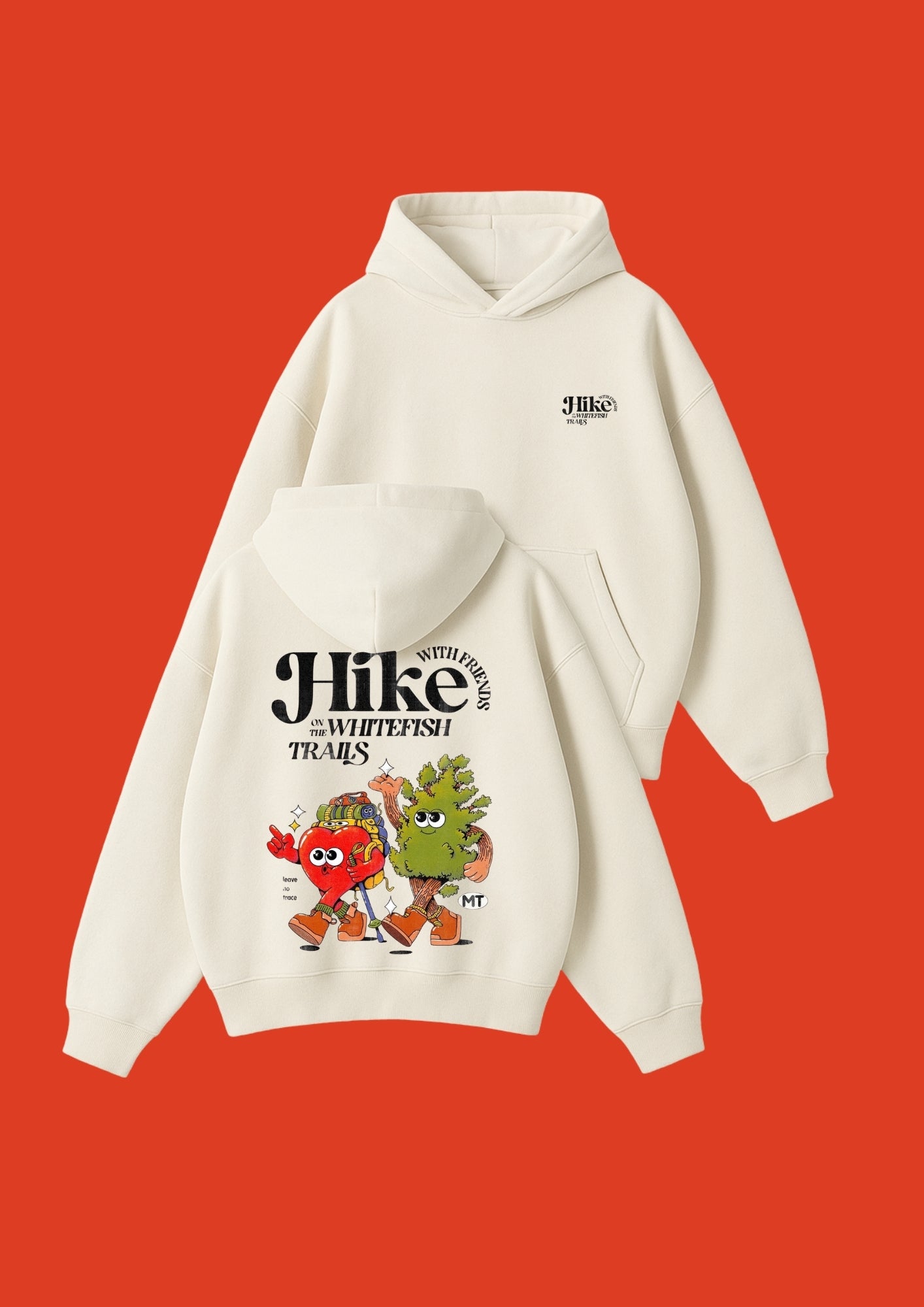 Chillandout Oversize Unisex Hoodie – %100 Pamuklu sweatshirt