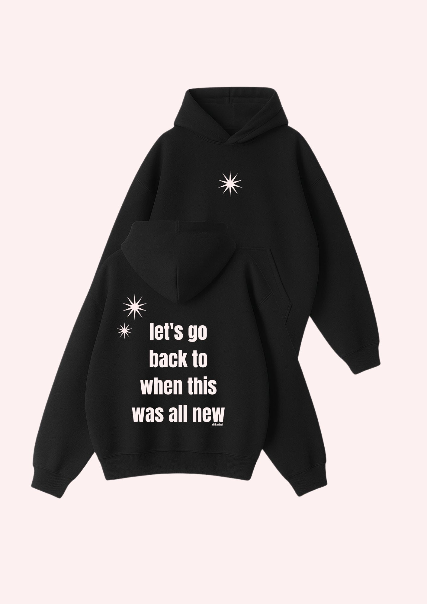 Chillandout Oversize Unisex Hoodie – %100 Pamuklu sweatshirt - Enicpet Premium Store
