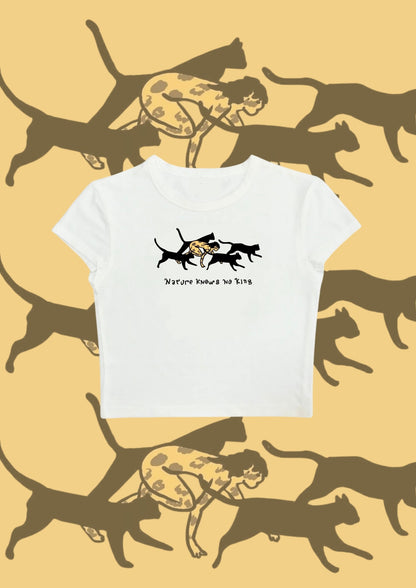 #CH126 Chill and out Women Crop Tee – 2025 SummerCollection - Enicpet Premium Store