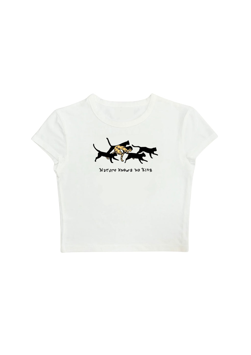 #CH126 Chill and out Women Crop Tee – 2025 SummerCollection - Enicpet Premium Store