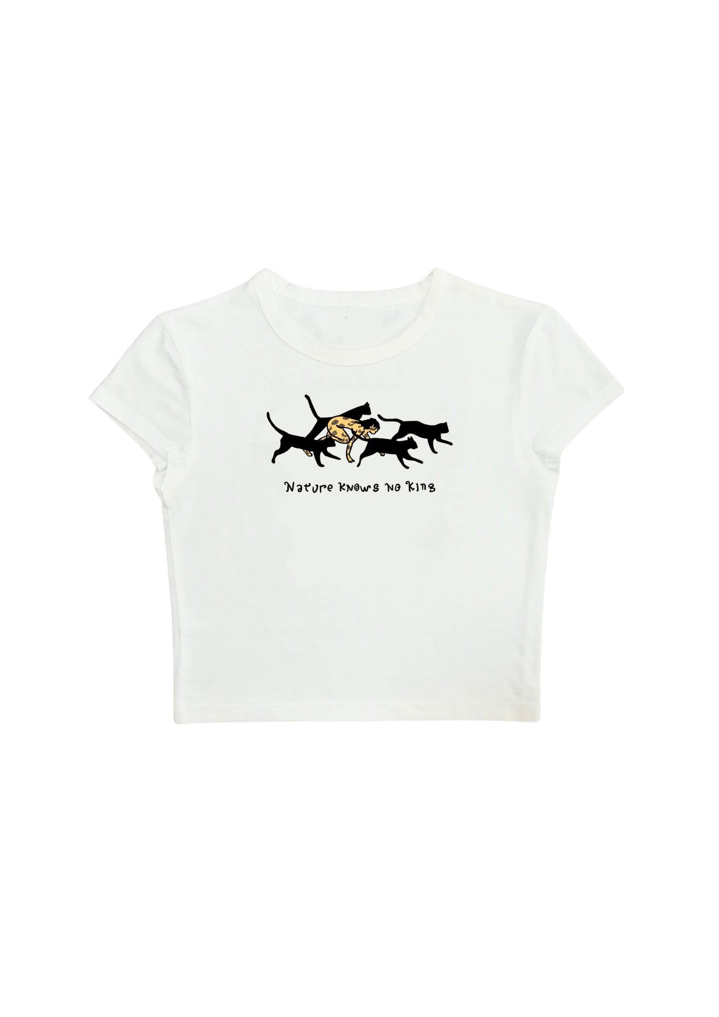 #CH126 Chill and out Women Crop Tee – 2025 SummerCollection - Enicpet Premium Store
