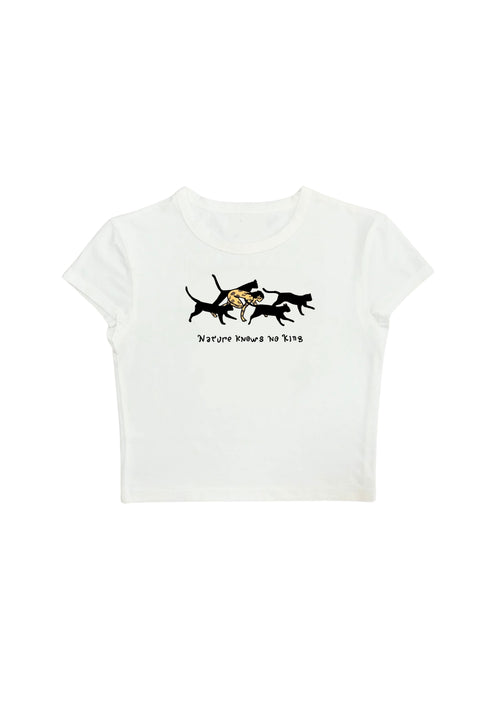 #CH126 Chill and out Women Crop Tee – 2025 SummerCollection - Enicpet Premium Store