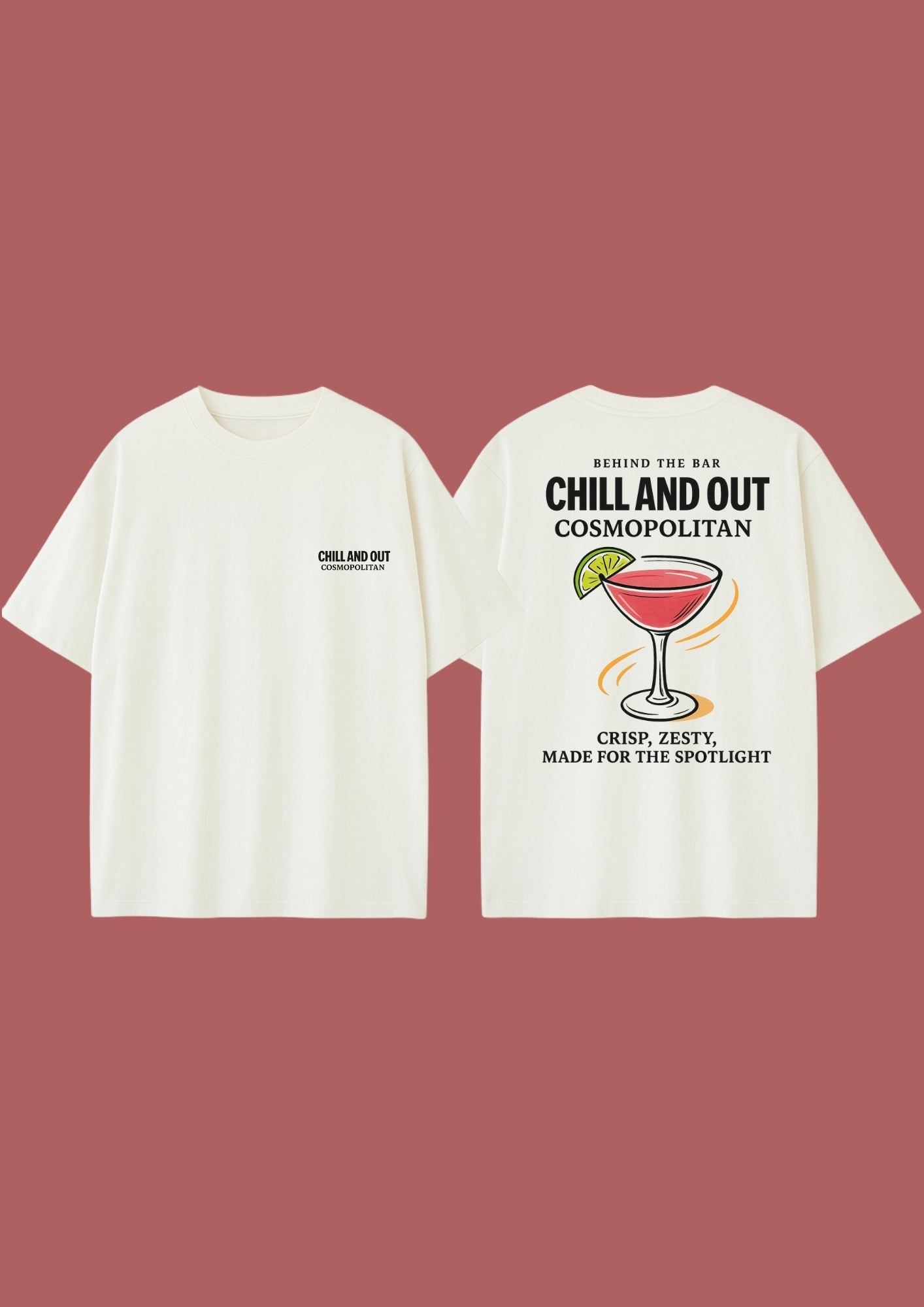 Oversize's #750F Unisex T-Shirt -  Bartender  Collection - Enicpet Premium Store