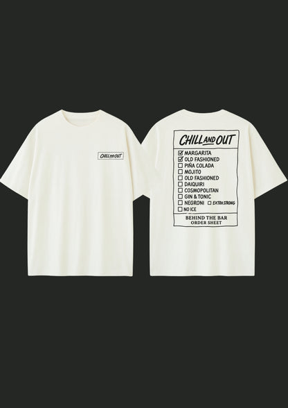 Oversize's #720F Unisex T-Shirt -  Bartender  Collection - Enicpet Premium Store