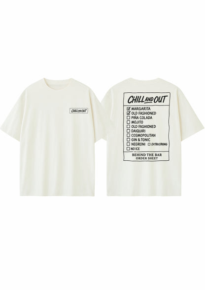 Oversize's #720F Unisex T-Shirt -  Bartender  Collection - Enicpet Premium Store