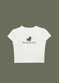 #CH057 chillandout Crop Tee The dashie club - Enicpet Premium Store