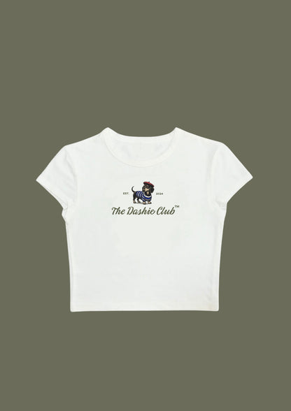 #CH057 chillandout Crop Tee The dashie club - Enicpet Premium Store