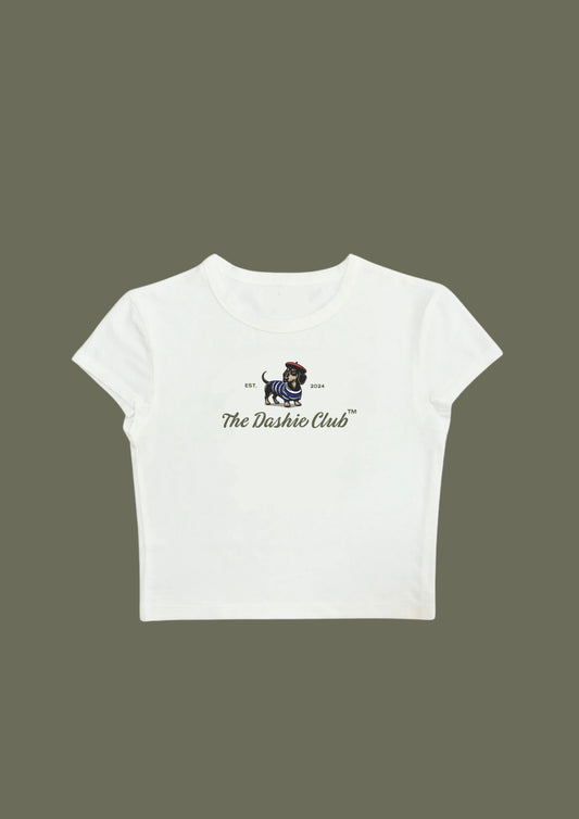 #CH057 chillandout Crop Tee The dashie club - Enicpet Premium Store