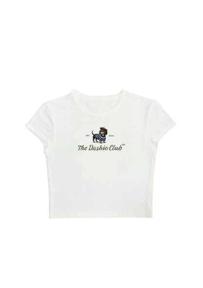 #CH057 chillandout Crop Tee The dashie club - Enicpet Premium Store
