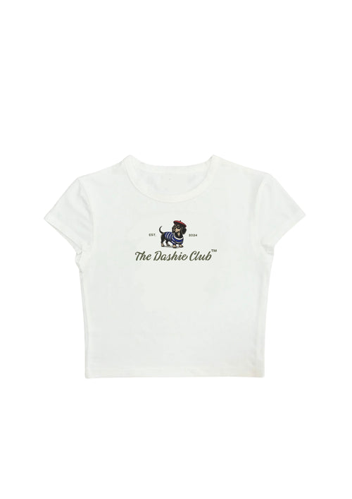 #CH057 chillandout Crop Tee The dashie club - Enicpet Premium Store
