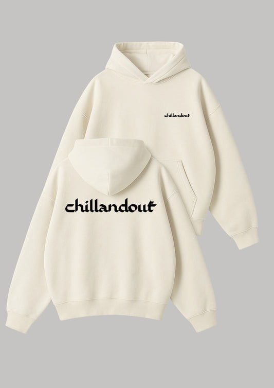 Chillandout Oversize Unisex Hoodie – %100 Pamuklu sweatshirt