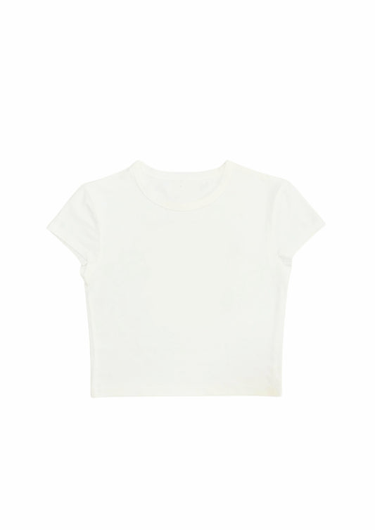 Chillandout Basic Crop Tee – %100 Pamuklu