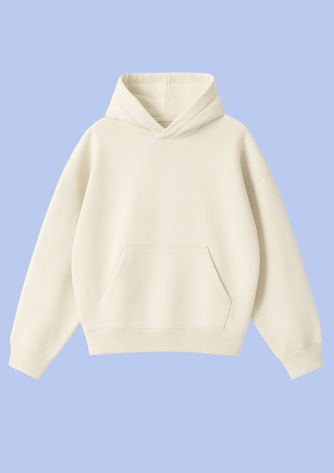 Chillandout Basic Hoodie – %100 Pamuklu Oversize Kapüşonlu