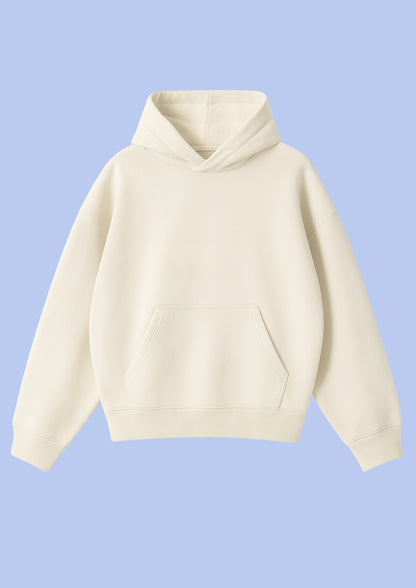 Chillandout Basic Hoodie – %100 Pamuklu Oversize Kapüşonlu