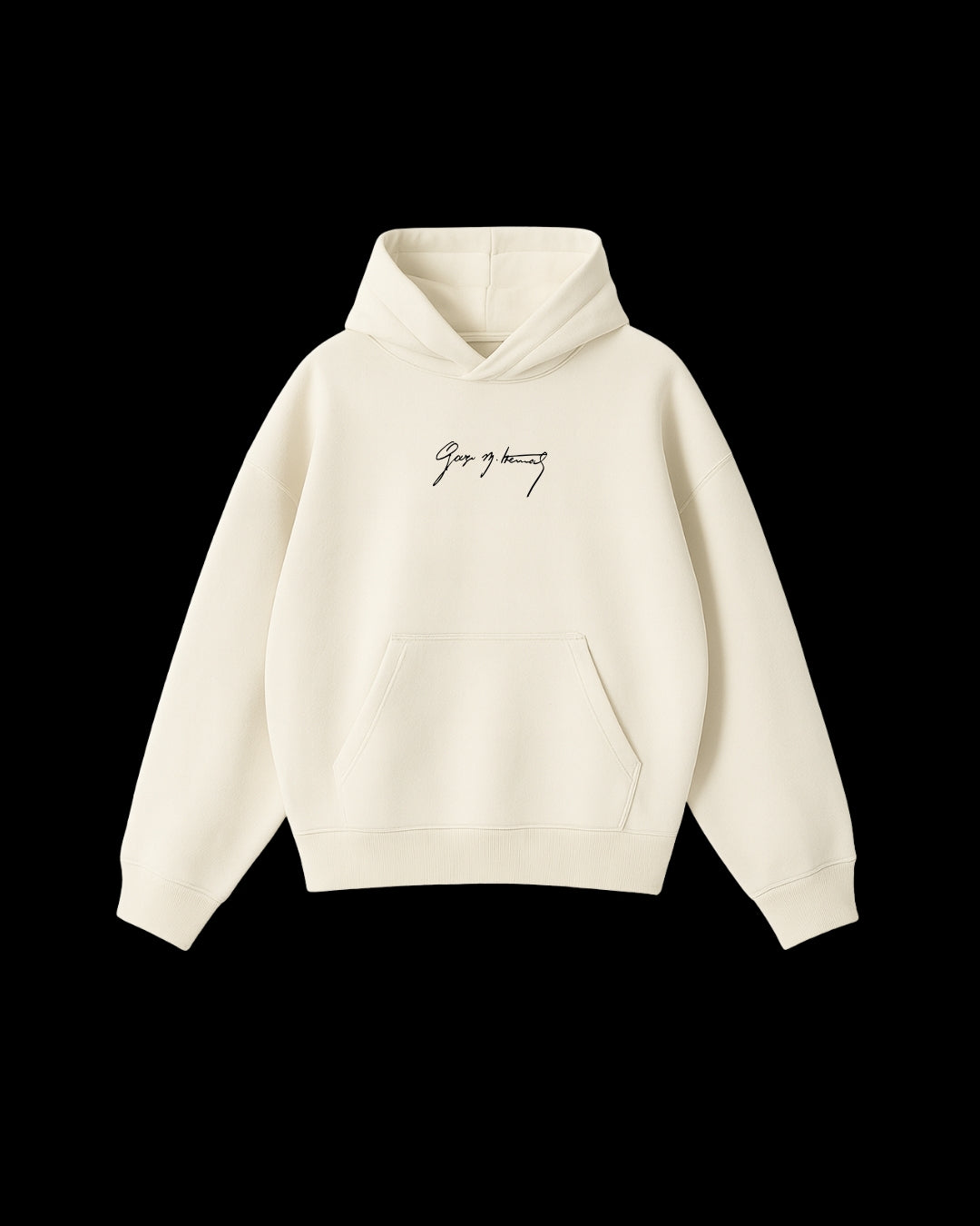 Atatürk İmzalı Oversize Hoodie • Chillandout - Enicpet Premium Store