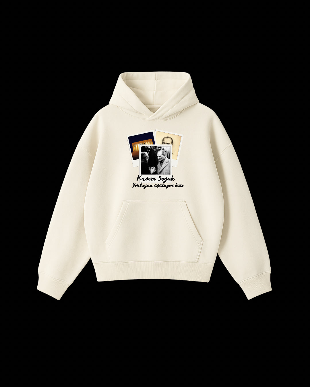 Kasım Soğuk Oversize Hoodie • Chillandout - Enicpet Premium Store