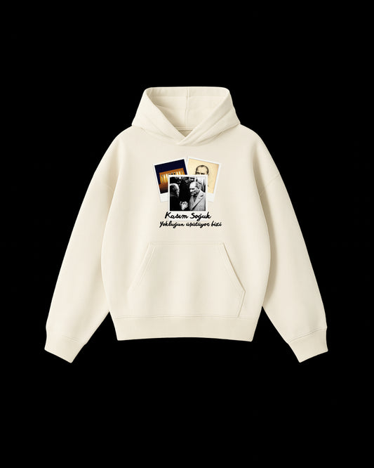 Kasım Soğuk Oversize Hoodie • Chillandout