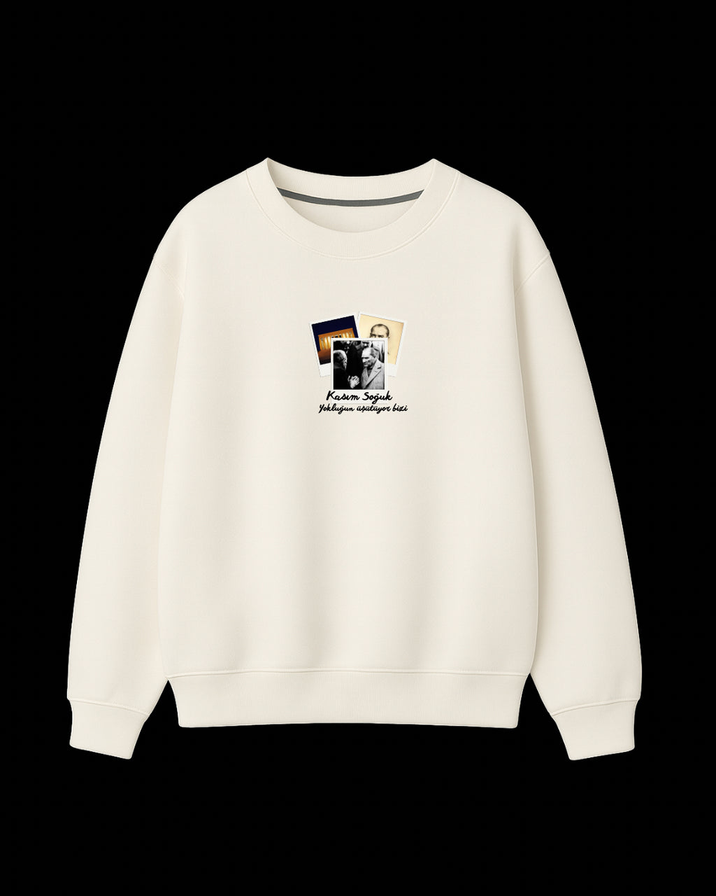 Kasım Soğuk Oversize Sweatshirt • Chillandout - Enicpet Premium Store