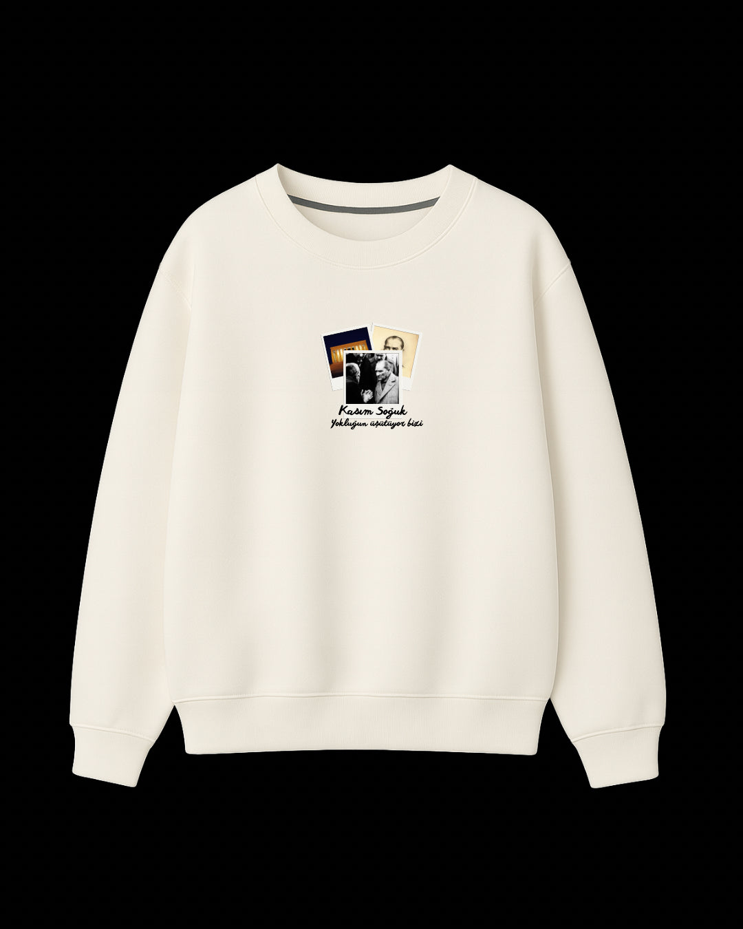 Kasım Soğuk Oversize Sweatshirt • Chillandout - Enicpet Premium Store
