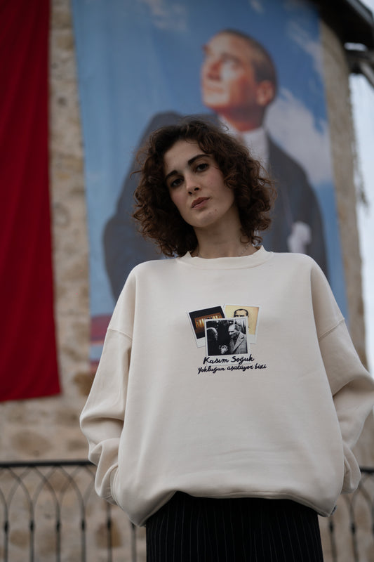 Kasım Soğuk Oversize Sweatshirt • Chillandout