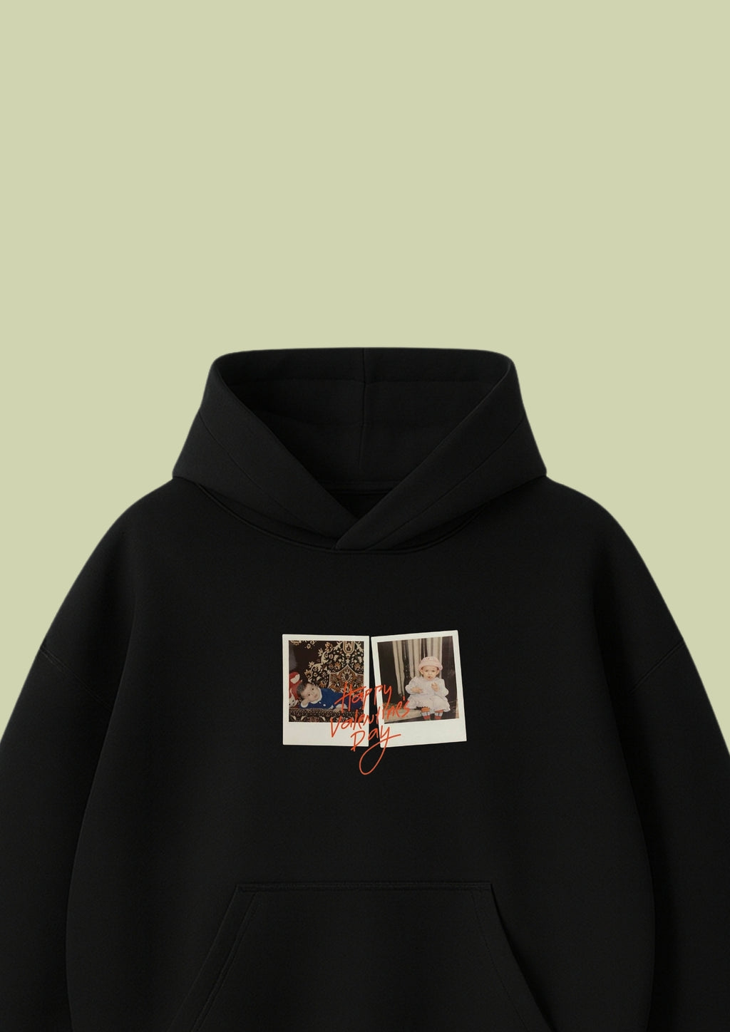 Valentine's Day Hoodie Black / Design Your Own!
