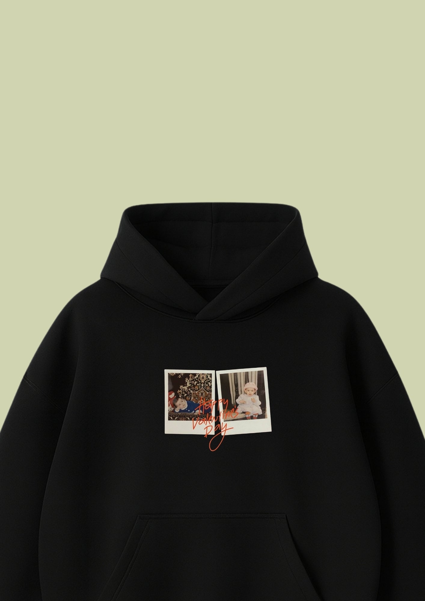 Valentine's Day Hoodie Black / Design Your Own!