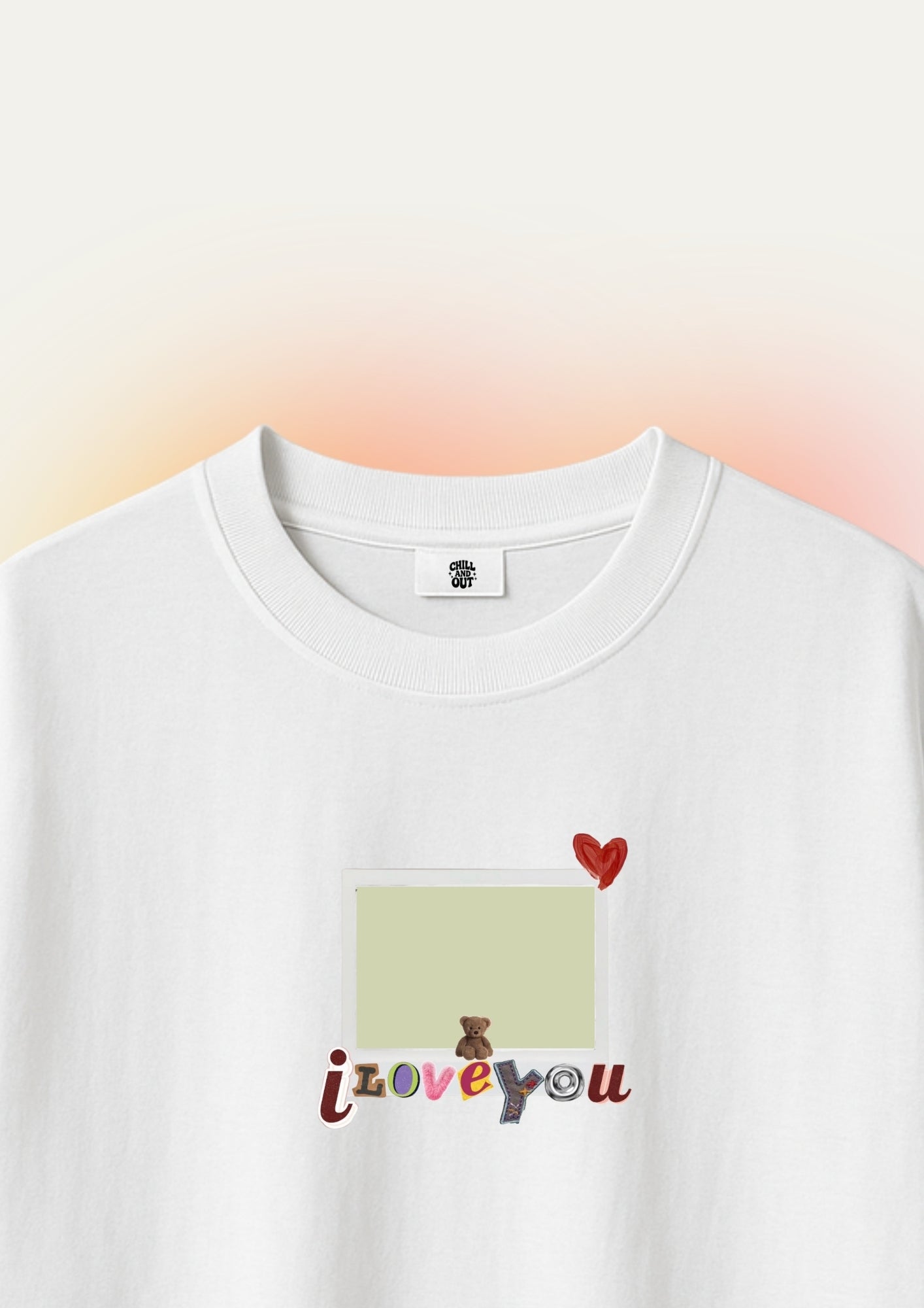 Oversize Tee with/ Kendin Tasarla!