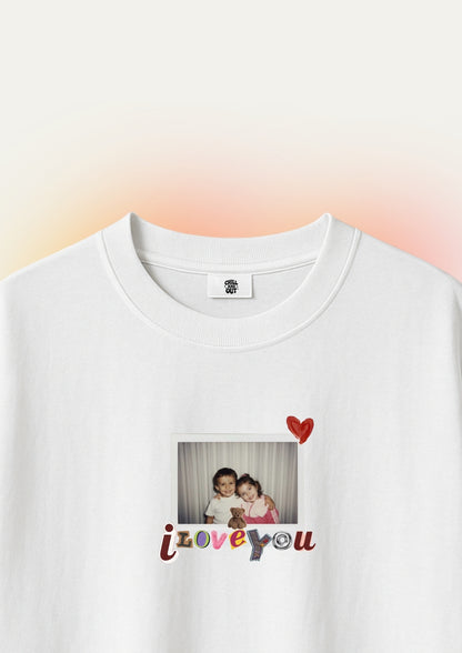 Oversize Tee with/ Kendin Tasarla!