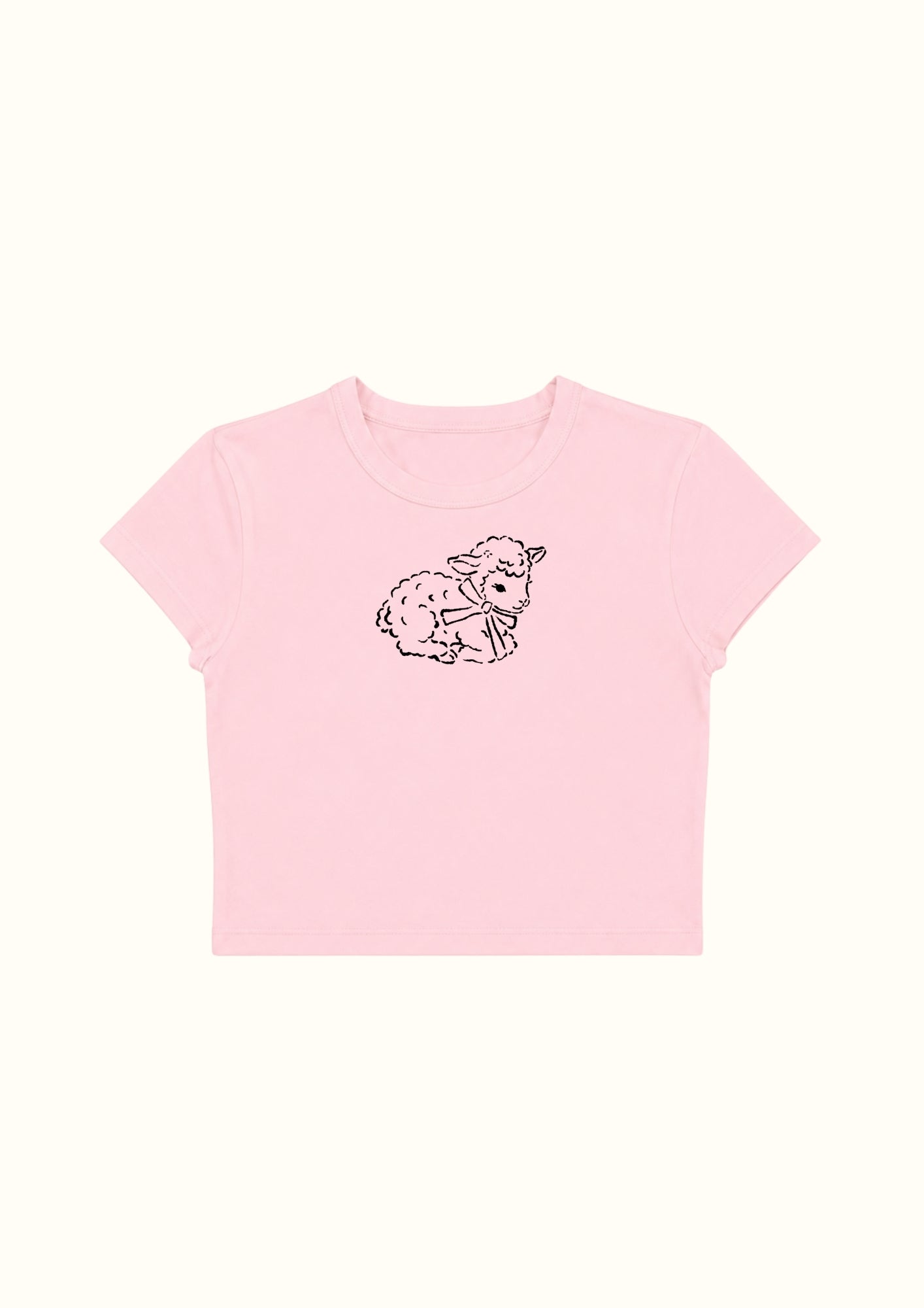 Teddy Doodle Crop Tee - Enicpet Premium Store