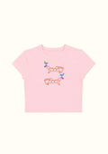 Lucky Charm Crop Tee - Enicpet Premium Store