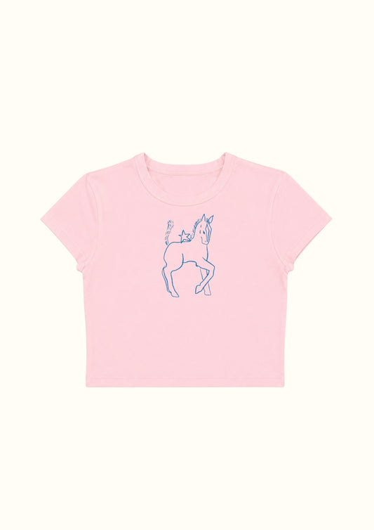 Wild Spirit Horse Crop Tee - Enicpet Premium Store