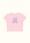 In My Happy Girl Era Crop Tee - Enicpet Premium Store
