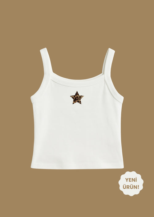Leopard Tank Top Askılı - Enicpet Premium Store