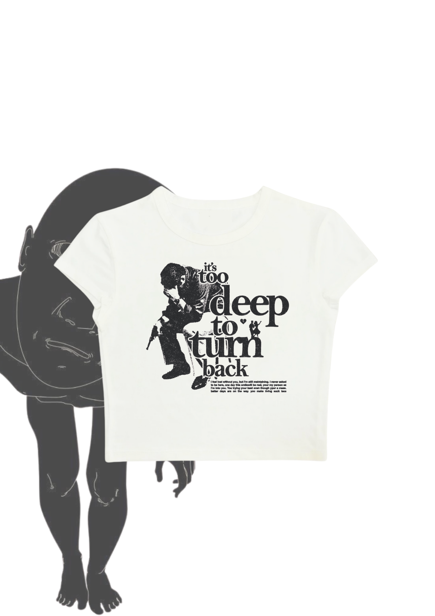 #CH004 Chill and out Women Crop Tee – 2025 SummerCollection - Chillout
