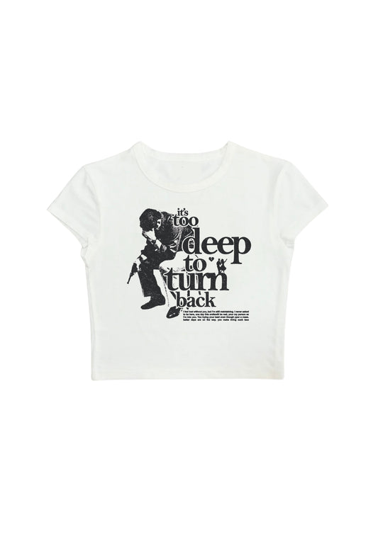 #CH004 Chill and out Women Crop Tee – 2025 SummerCollection - Chillout