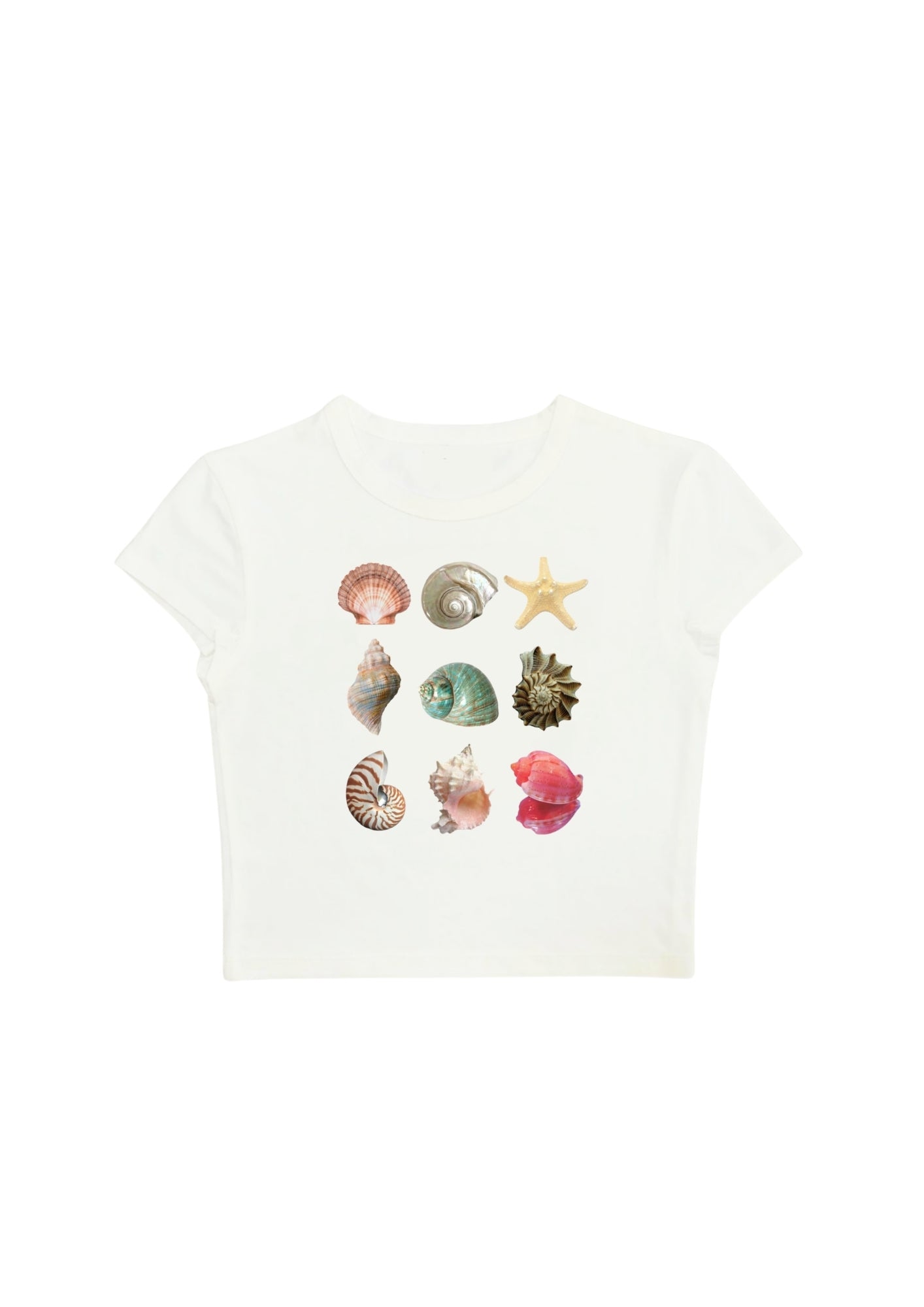 Sea Treasures Crop Tee