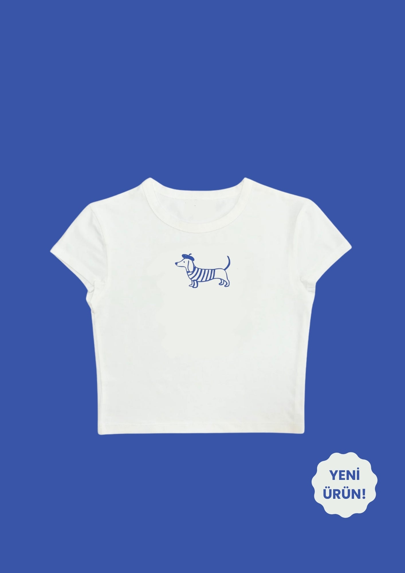 sausage dog Crop Tee - Enicpet Premium Store