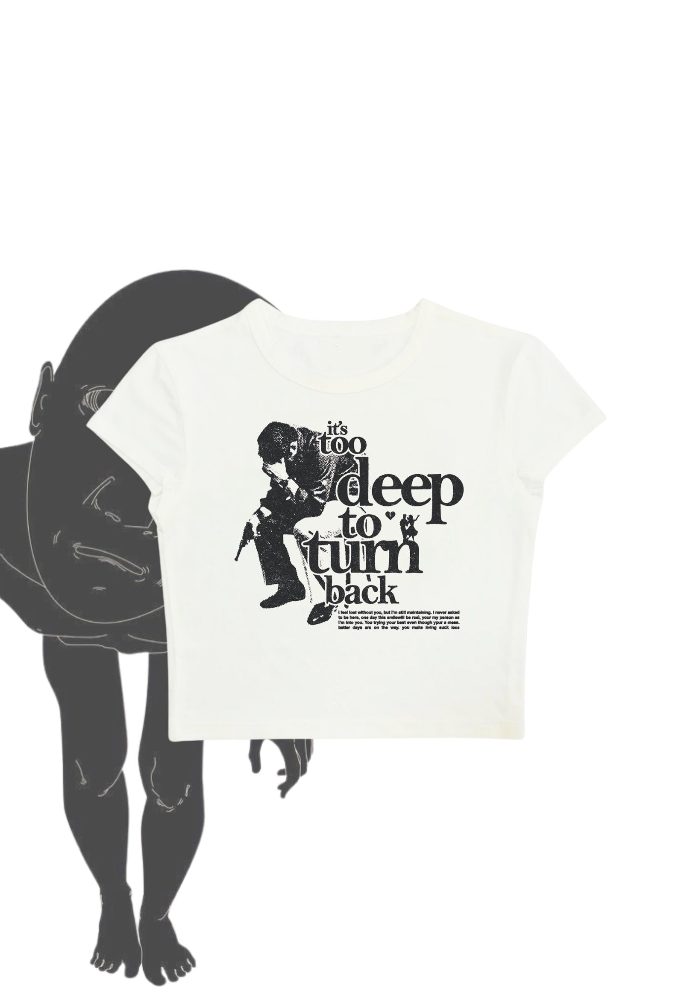 IND-CT-09 Crop Tee's ♡