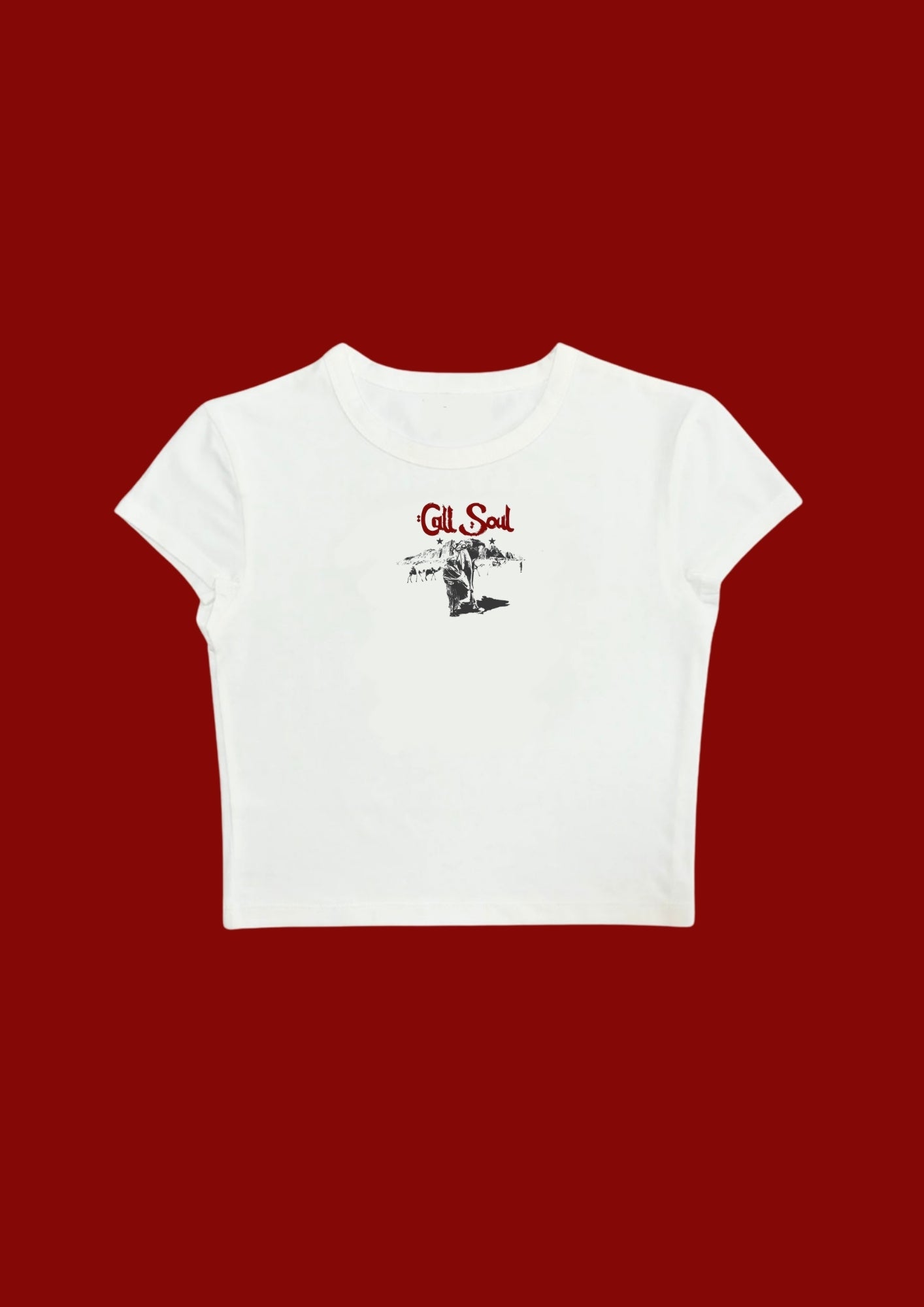 IND-CT-26 Crop Tee's ♡
