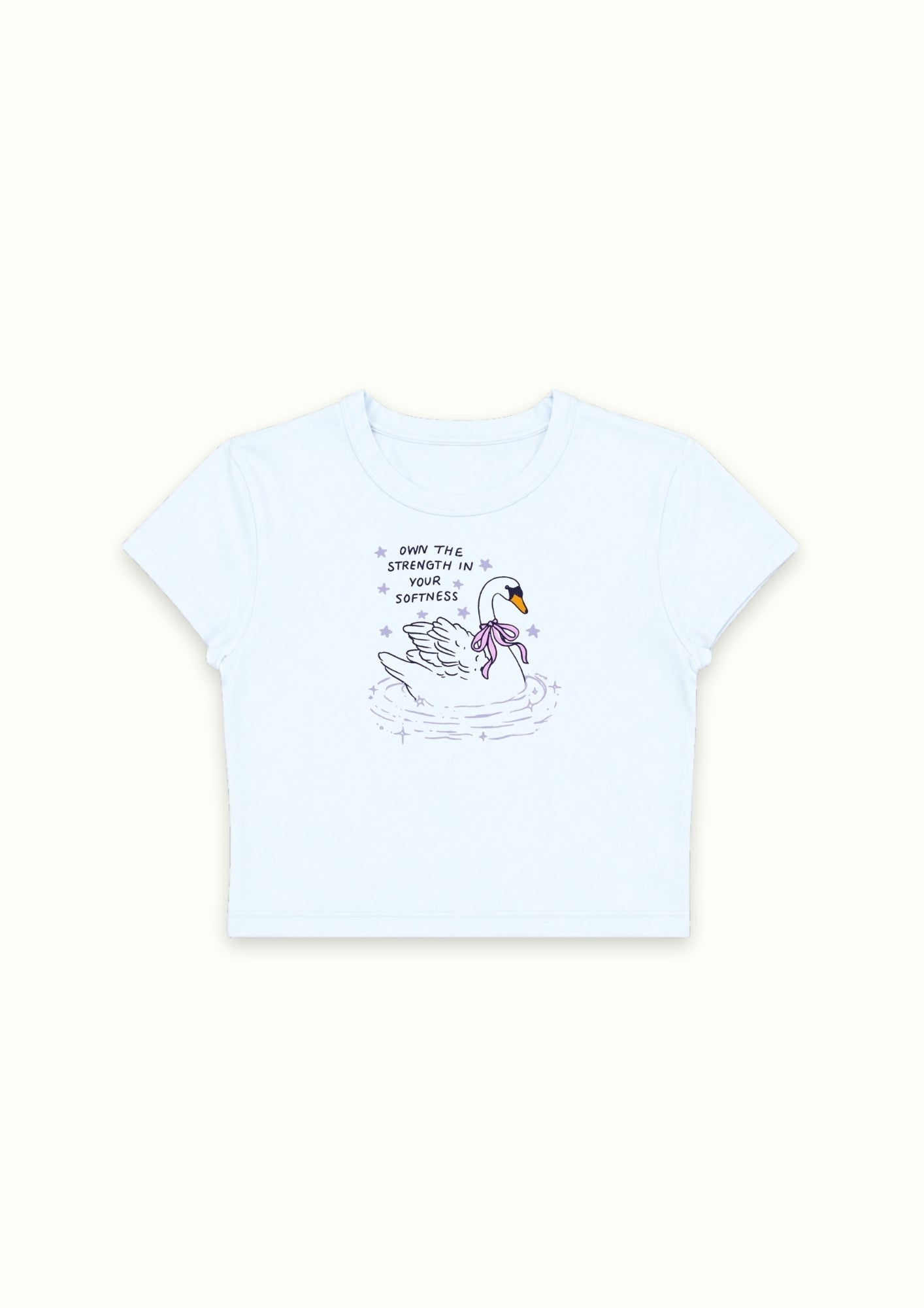Sunday Breakfast Blue Crop Tee - Enicpet Premium Store
